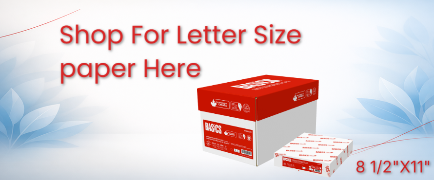 Letter size paper