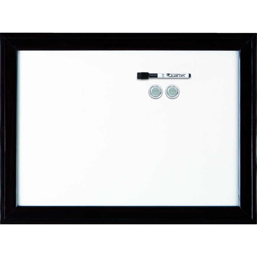 Quartet® Espresso? Home Décor Magnetic Dry Erase Board 24" x 36