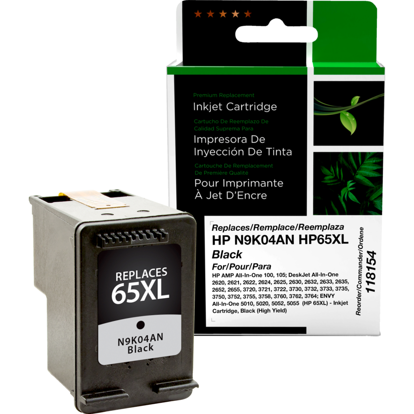 Clover Imaging Remanufactured Cartridge (HP 65XL) High Yield Black