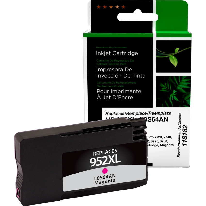 Clover Imaging Remanufactured Inkjet Cartridge HP 952XL High Yield Magenta