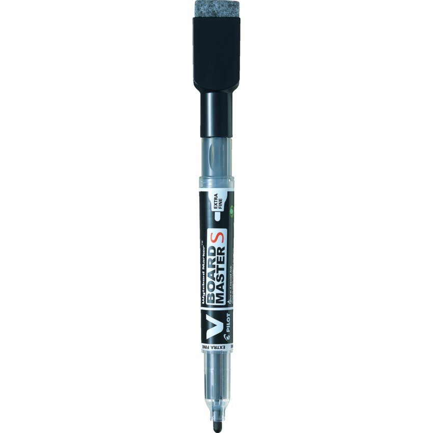 Pilot® BeGreen® V-Board Master S Slim Dry Erase Marker Extra fine tip Black