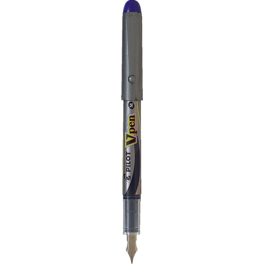 Pilot® Vpen Disposable Fountain Pen Medium Point Blue