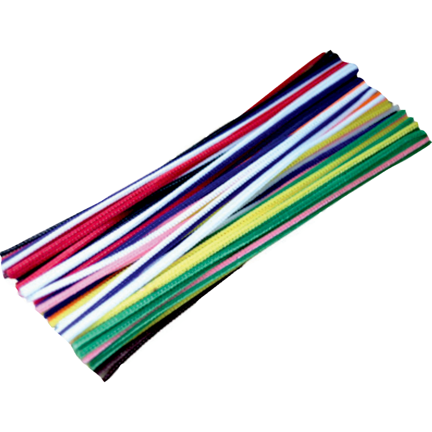 DBLG Chenilles 12" x 4mm Yellow 100/pkg