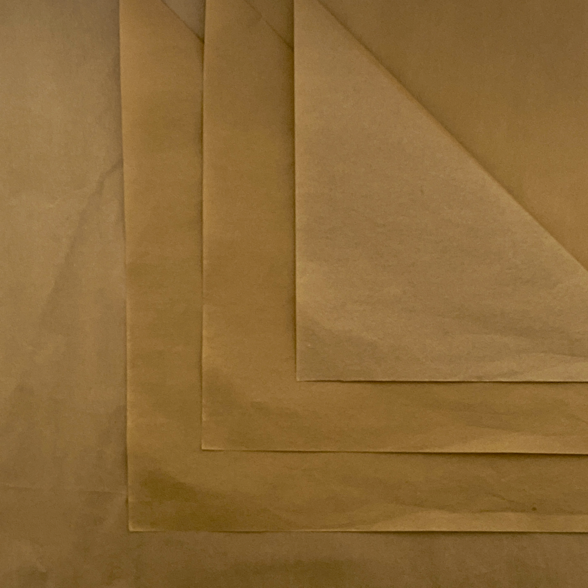 DBLG Tissue Paper 30" x 20" Brown 24 sheets/pkg