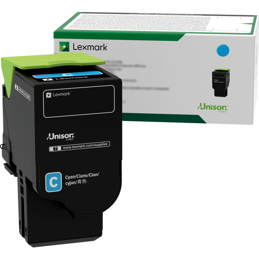Lexmark® Laser High Yield Cartridge Return Program 78C1XC0 Cyan