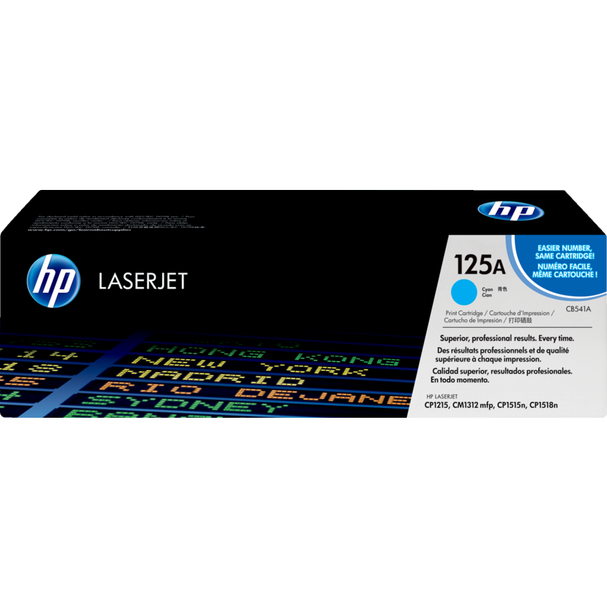 HP LaserJet Laser Cartridge #125A Cyan