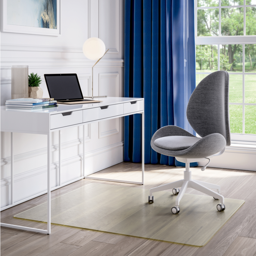 Deflecto® OceanMat Chair Mats for Hard Floor Rectangle 36" x 48"