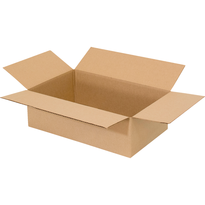Kraft Corrugated Shipping Boxes 12"W x 9"D x 6"H 25/pkg