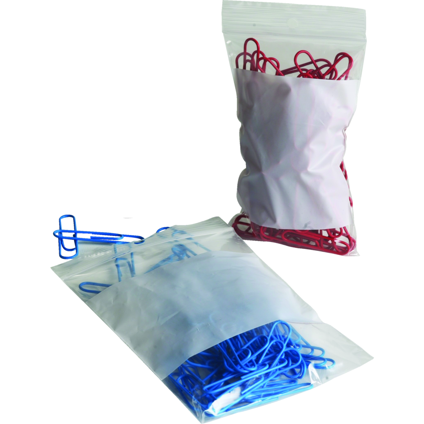 Resealable Poly Bags  3" x 5" 100/pkg