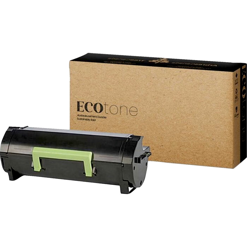 EcoTone® Remanufactured Laser Cartridge (Lex 51B1H00) Black