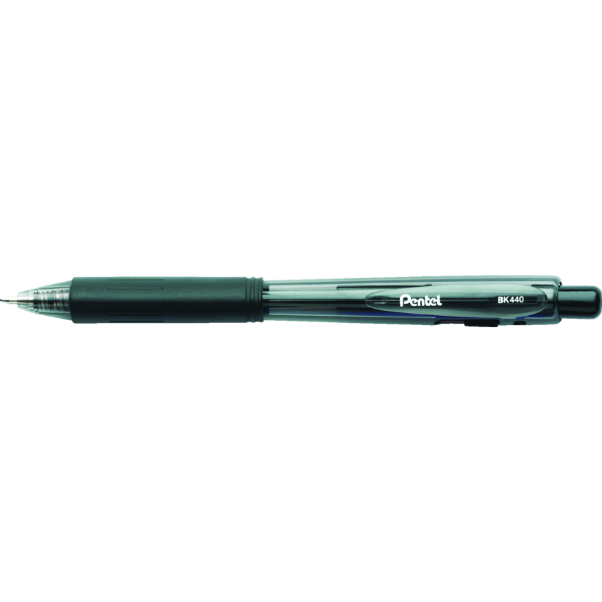 Pentel® Wow! Retractable Ball Point Pens Medium Point Black 12/box