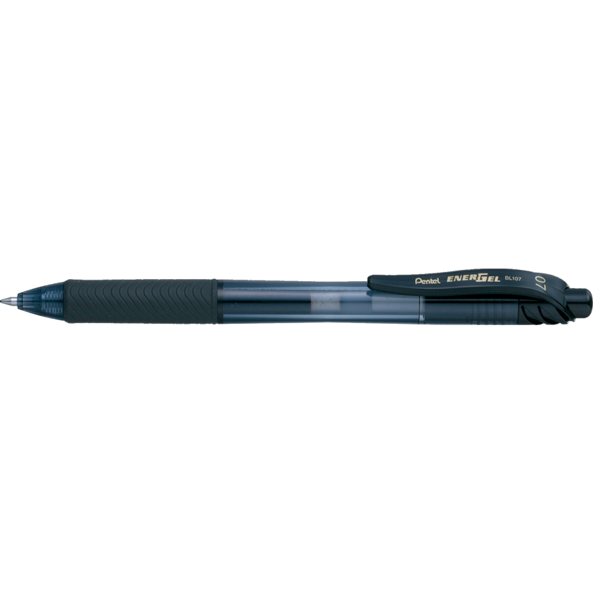 Pentel® EnerGel® X Retractable Gel Pens 0.7 mm Black 12/box
