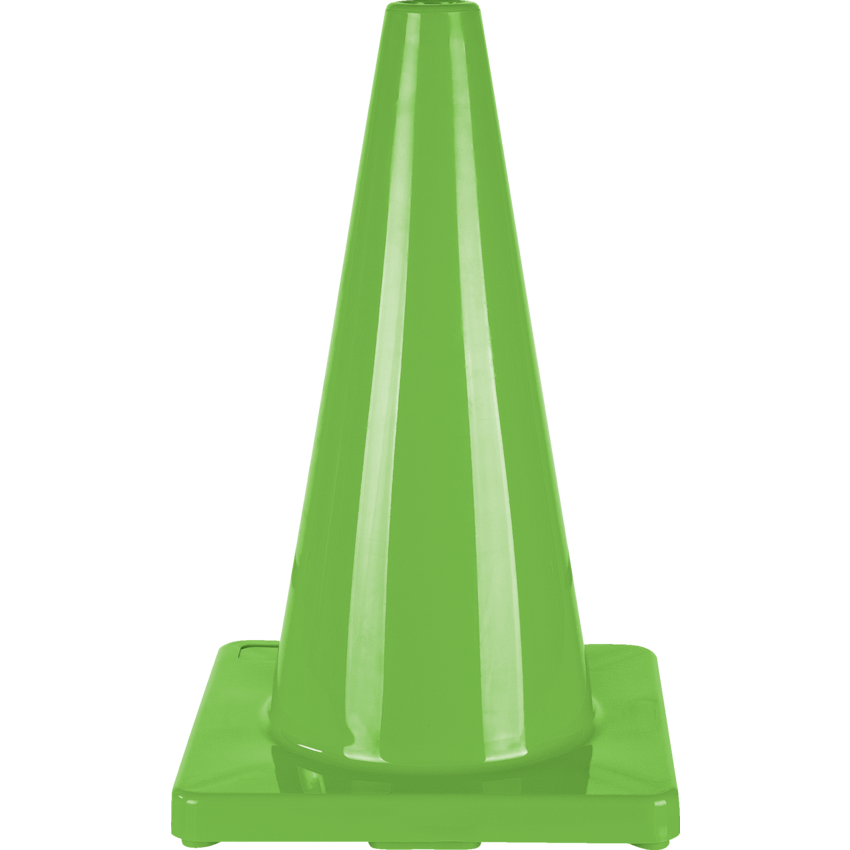 Zenith® Coloured Cone 18"H Green
