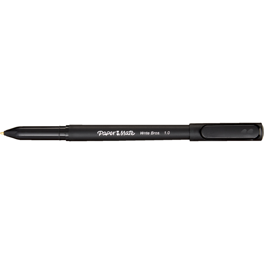 Paper Mate® Write Bros.® Stick Pens Medium Point Black 12/box