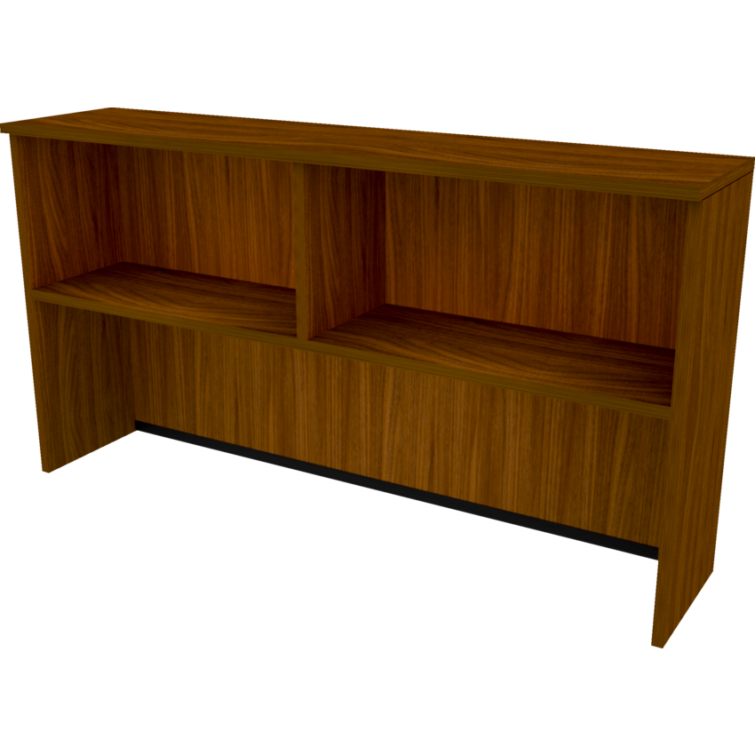 Heartwood Innovations Series Hutch 66" Black Walnut