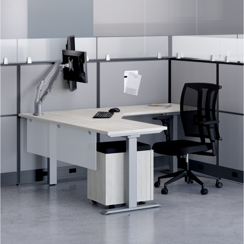 Heartwood Innovations Series Plexiglas Modesty Panel Frosted