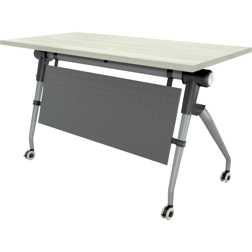 Heartwood Tucana Elite Flip-Top Training Table 24"W x 48"D x 29-1/2"H Winter Wood