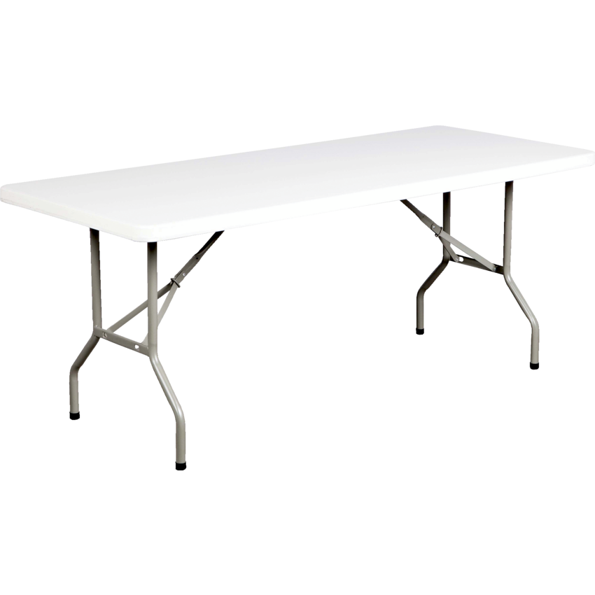 Heartwood Toughlite Folding Table 30"W x 72"L x 29"H Granite